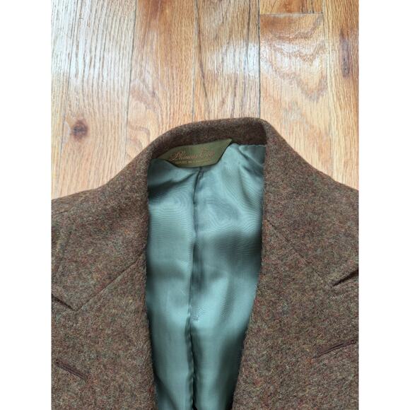 Paul Stuart Phineas Cole Tweed Overcoat 38R INSANE - Picture 3 of 6